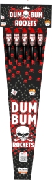 Raketa Dum Bum s pískaním 5ks
